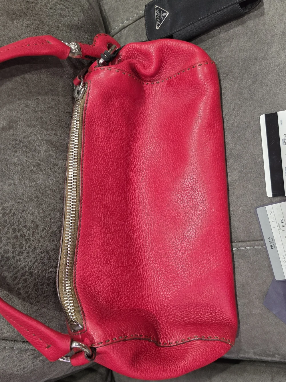 Prada Madras Cerniera Doctor bag